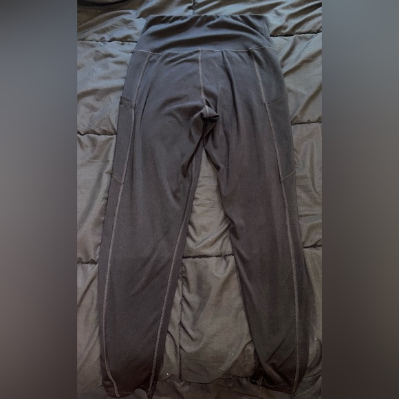 American Eagle Black The Everything Pocket Legging High Rise Size M - Picture 2 of 3